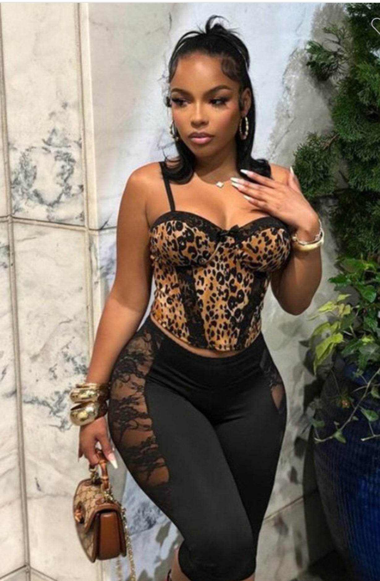Lace Capri