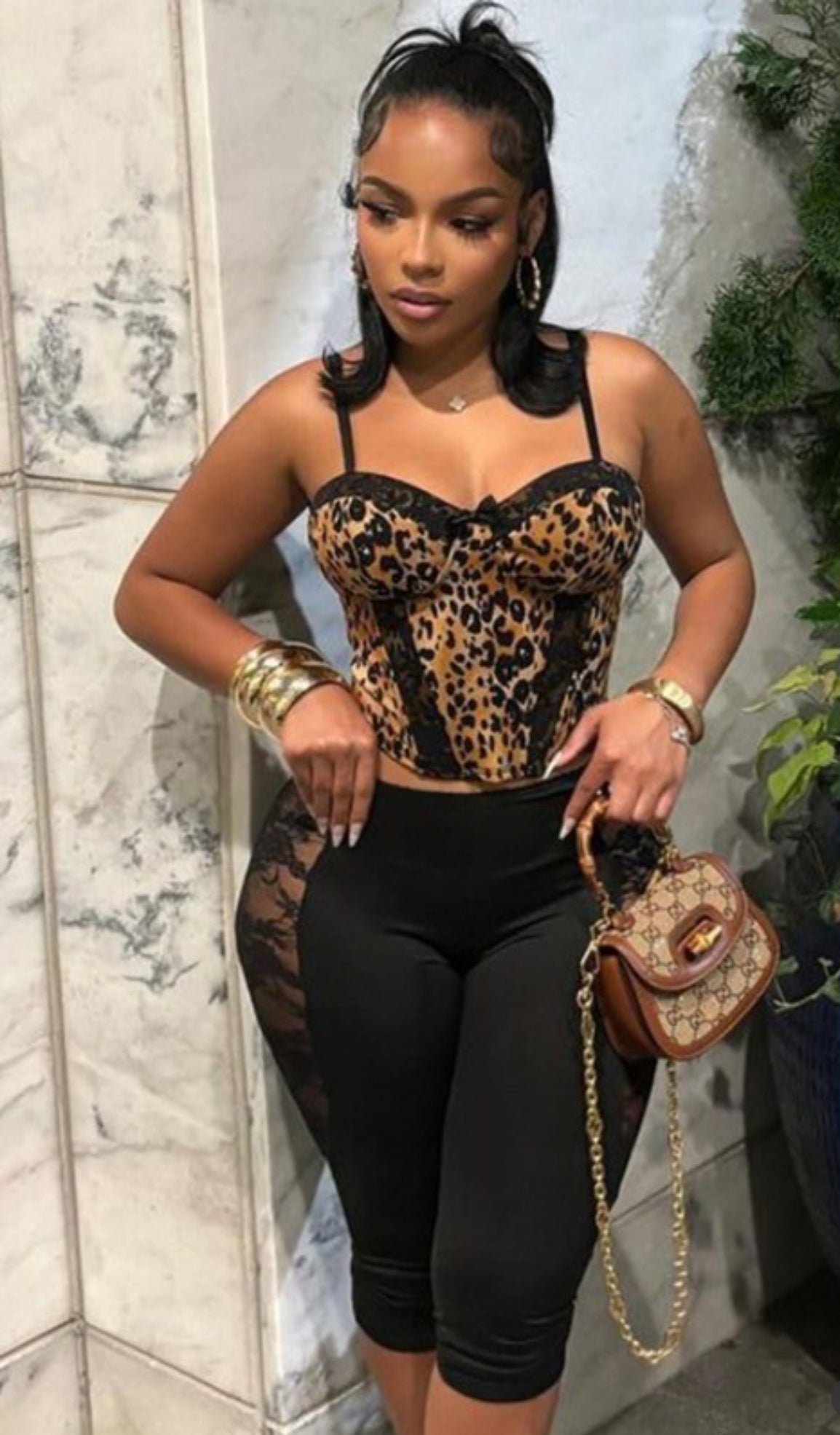 Lace Capri