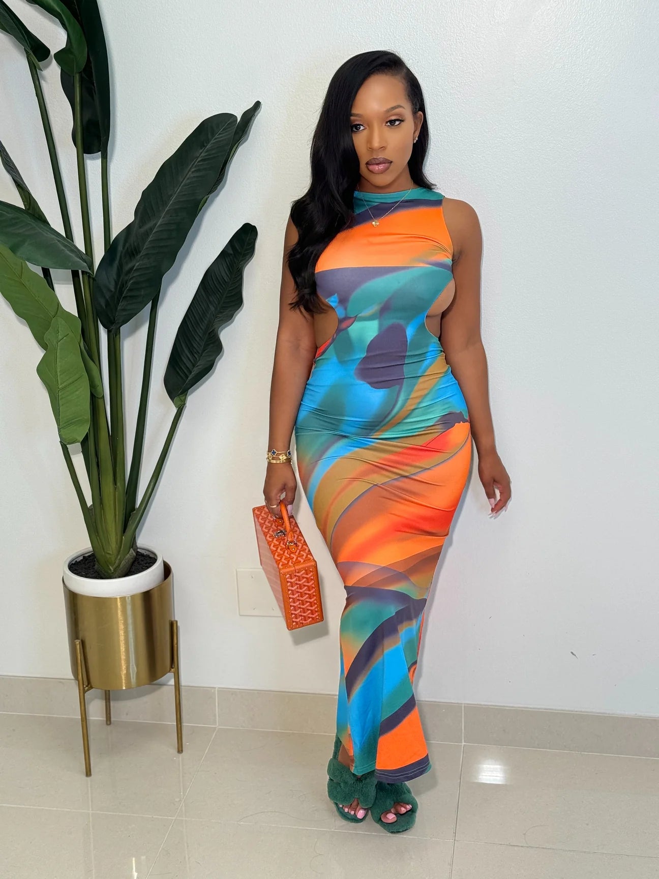 Amiri Maxi Dress