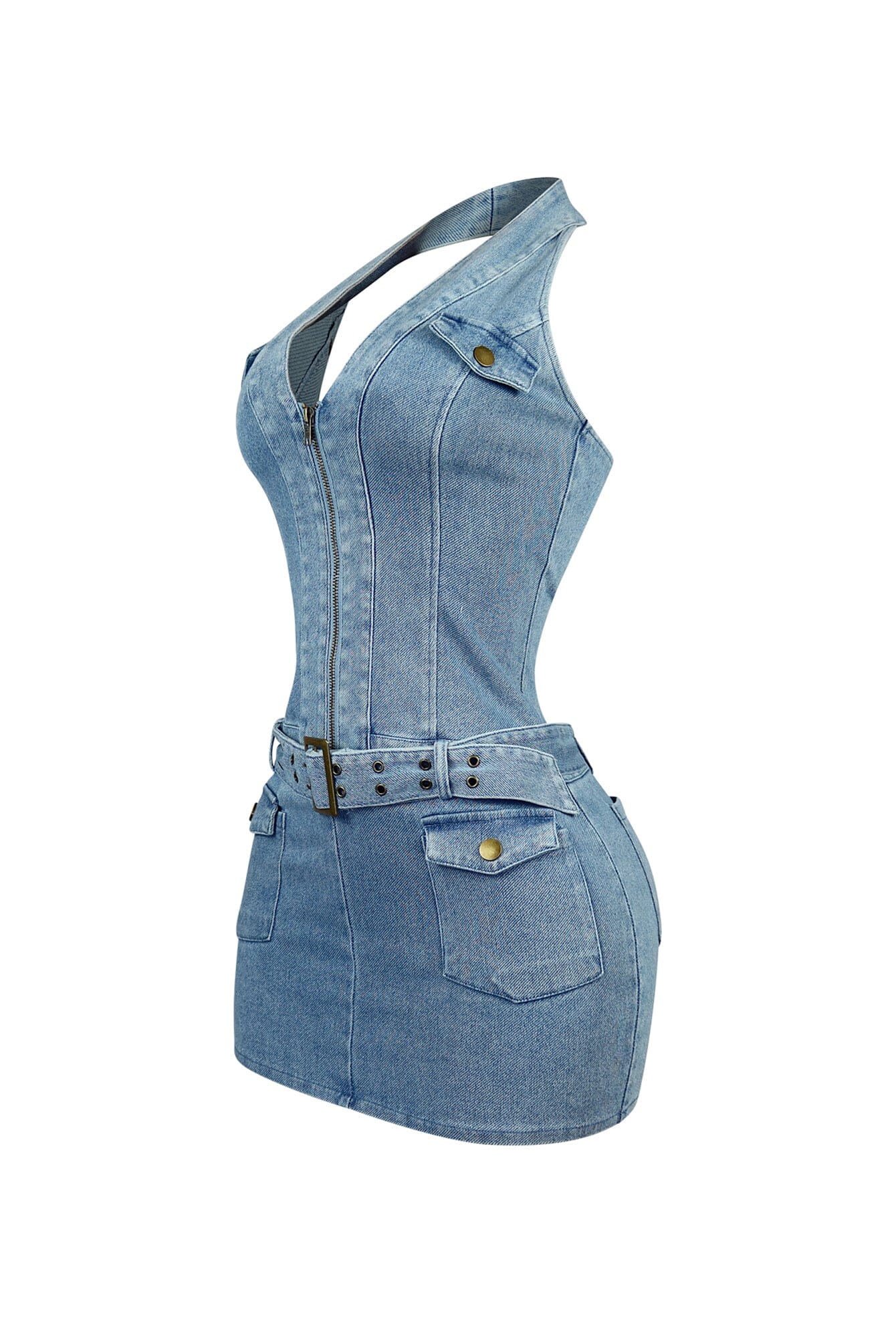 Denim Date Dress