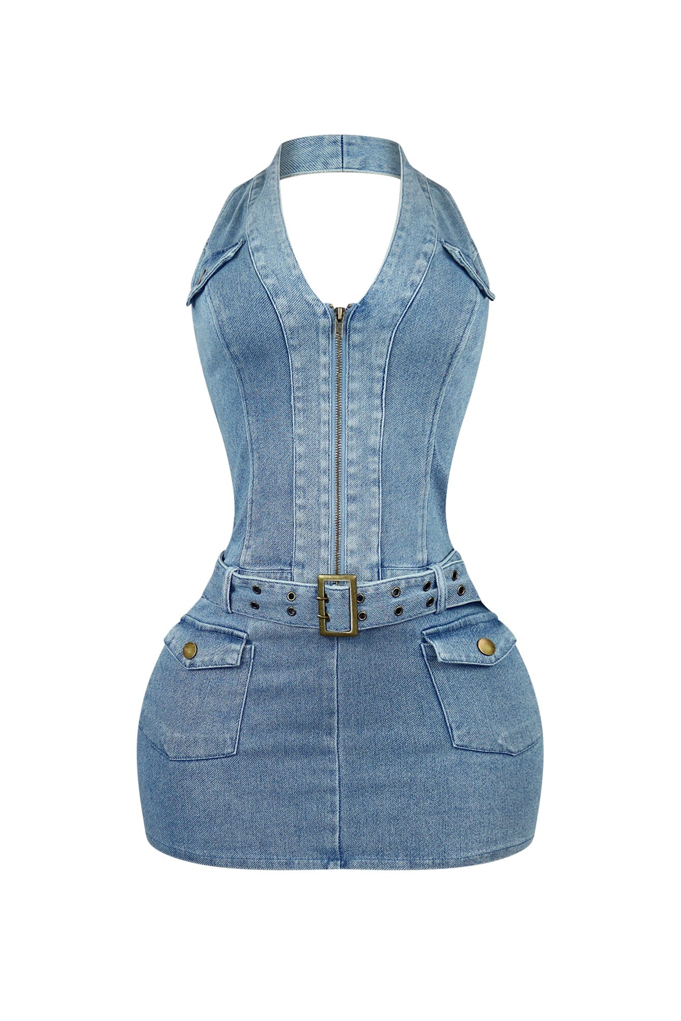 Denim Date Dress