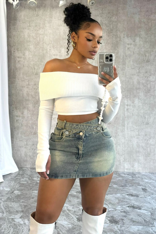 Cross Me Over Skirt